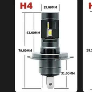 LED ламп BULLVISION H4 6000K 10000Lm 40W 12-16v