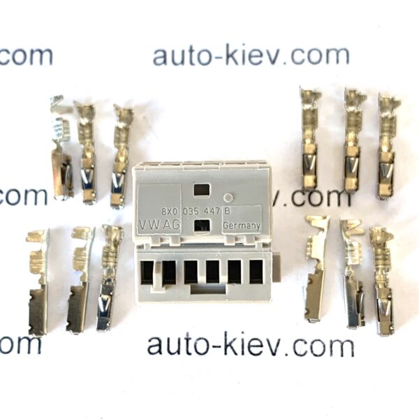 AUDI VW 8X0035447B роз’єм 12 pin 0.63 mm Germany оригінал нове