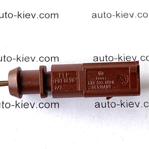 AUDI VW 6X0973802A роз’єм 2 pin 1.5 mm GERMANY оригінал