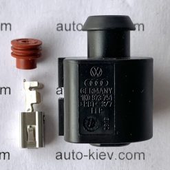 AUDI VW 1K0973751 роз'єм 1 pin 5.8mm GERMANY оригінал (без дроту)
