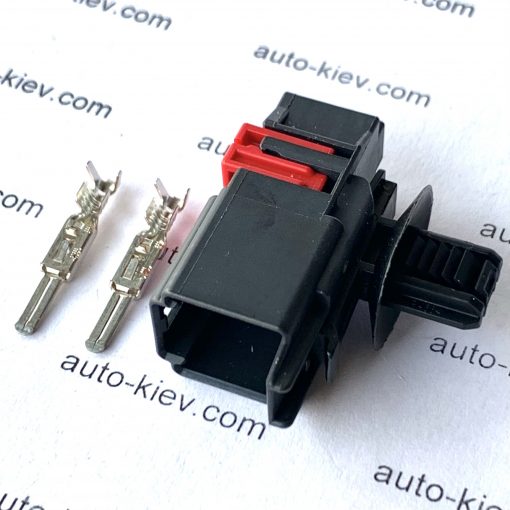 AUDI VW TE 0-1563126-1 роз’єм 2 pin 2.8 mm провід 2.5 mm² (без дроту)