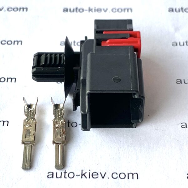 AUDI VW TE 0-1563126-1 роз’єм 2 pin 2.8 mm провід 2.5 mm² (без дроту)