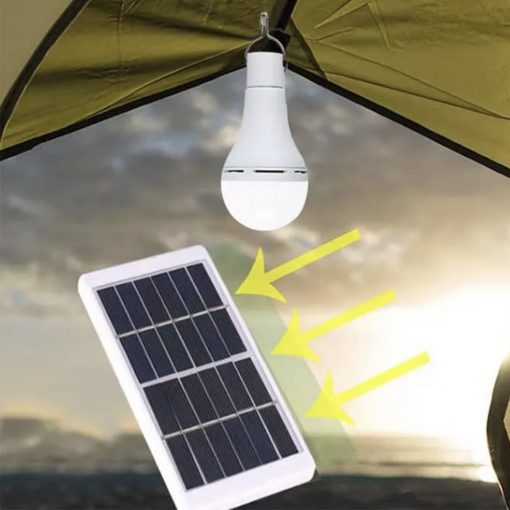 Ліхтар акумуляторний на сонячній батареї з можливістю заряджання через USB