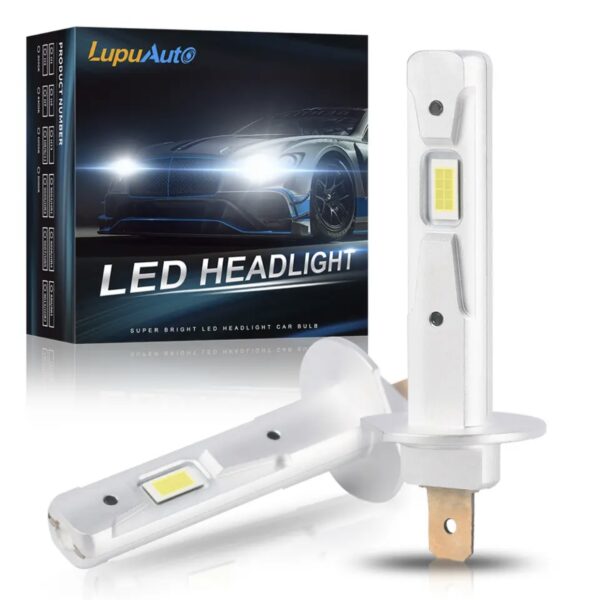 H1 led лампи LupuAuto H1 6000K 5530(CSP) 12000Lm 60W 9-18v 2 шт