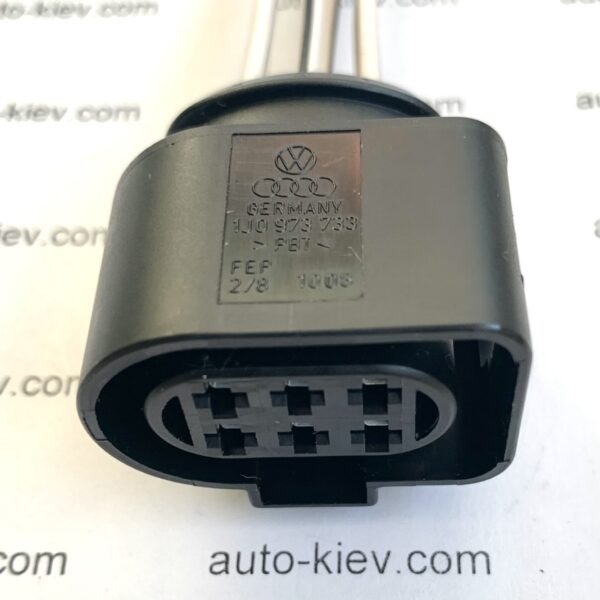 AUDI VW 1J0973733 роз’єм 6 pin 2.8 mm GERMANY оригінал нове