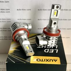 LED лампи AUXITO H8 H11 H16JP H10 3000K Golden Yellow 3600Lm 40W 9-30v 2 шт