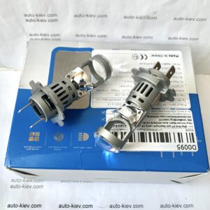 Alternative view of H7 Led Mini Lens Turbo Fan 6500K 30000Lm 120W 12v Canbus 2 шт