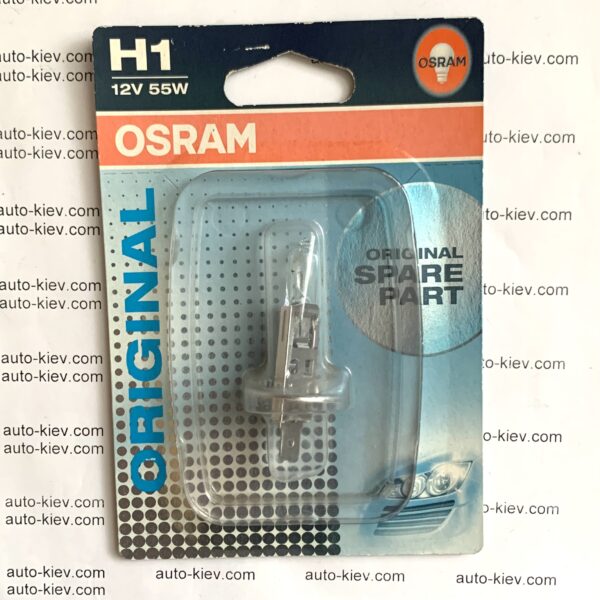 Автолампа Osram 64150-01B H1 55w P14.5s 12v блистер Germany