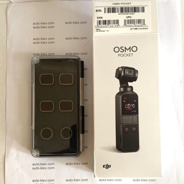 DJI OSMO POCKET мобільна камера з вбудованим 3-осьовим стабілізатором