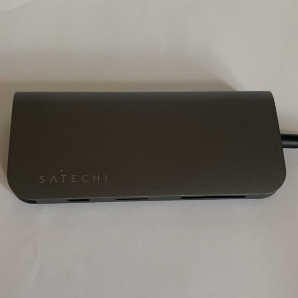 Адаптер Satechi Type-C Multi-Port Adapter 4K with Ethernet V2 Space Gray (ST-TCMA2M)