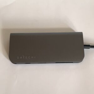 Адаптер Satechi Type-C Multi-Port Adapter 4K with Ethernet V2 Space Gray (ST-TCMA2M)