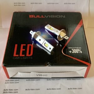 H1 led лампи BULLVISION 6500K 7585(CSP) 20000Lm 60W 9-36v CANBUS 2 шт