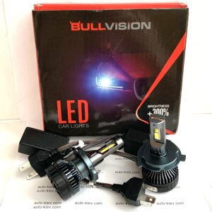 H4 led лампи BULLVISION Q9 5570(CSP) 6000K 30000Lm 120W 9-18v CANBUS 2 шт