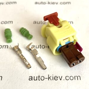 AUDI VW 5K0973323 роз’єм 2 pin 1.2 mm оригінал (без дроту) нове