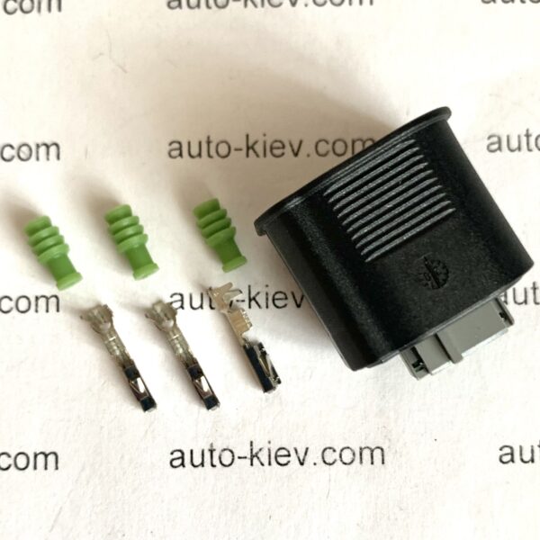 AUDI VW 4B0972883A роз'єм 3 pin 0.63 mm Hungary оригінал (без дроту) нове