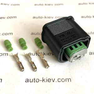 AUDI VW 4B0972883A роз'єм 3 pin 0.63 mm Hungary оригінал (без дроту) нове