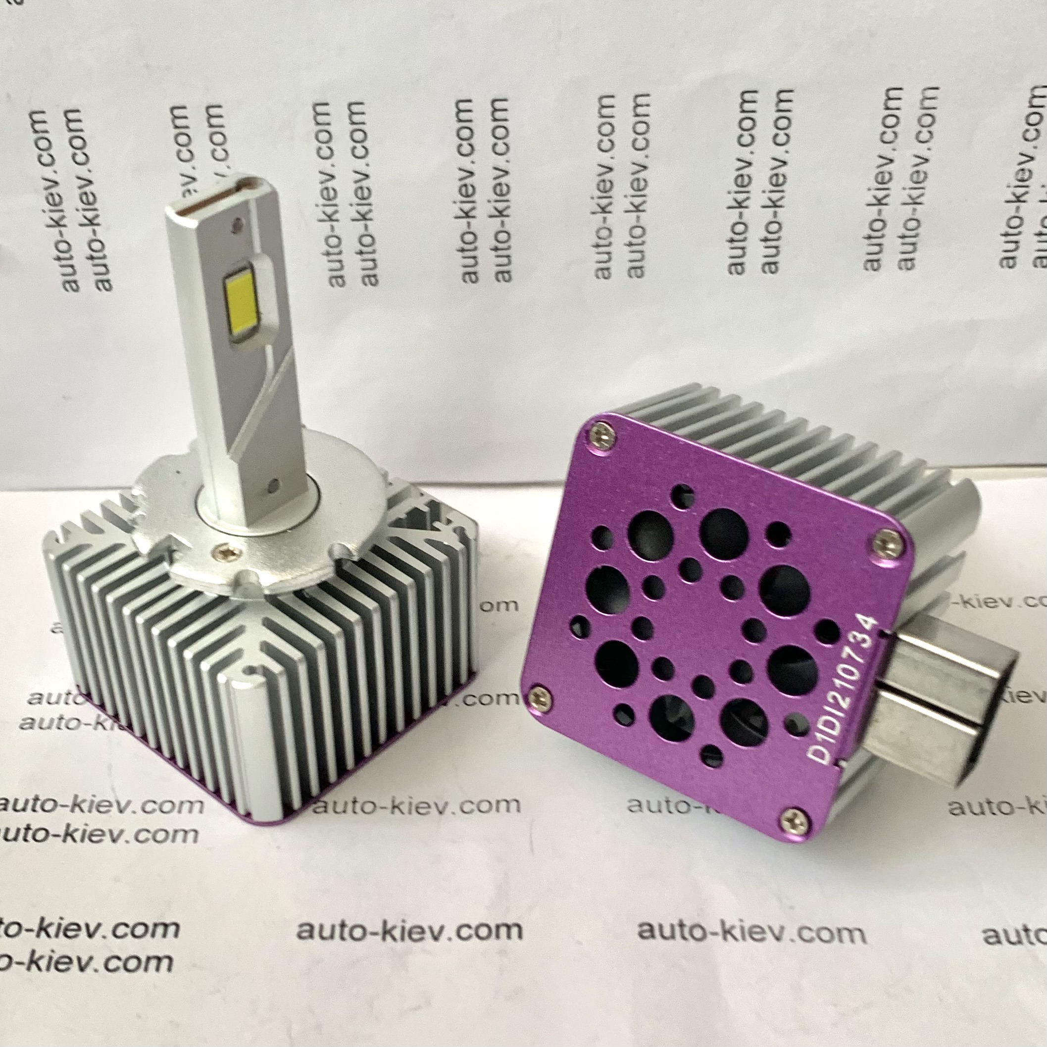 D1S/R led лампи Dualvision FKS QC 9570(CSP) 6000K 30000Lm 120W 12v CANBUS 2 шт