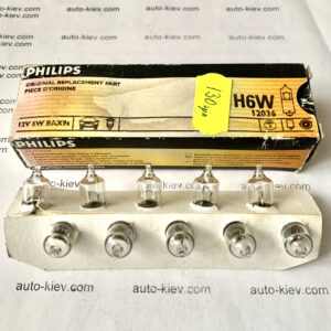 Philips 12036 H6 BAX9s 12v миниатюрная галогенная лампа 1 шт.