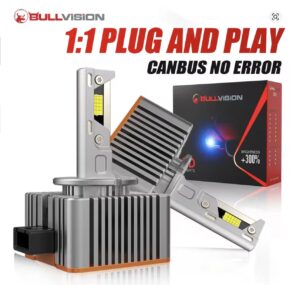 D3S/R, D8S/R led лампи BULLVISION NK3 9570(CSP) 6000K 30000Lm 110W 12v CANBUS компл 2 шт