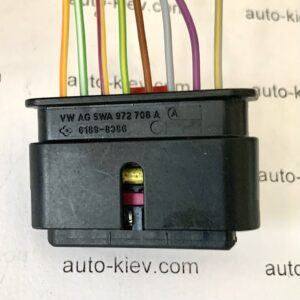 VW AG 5WA972708A роз'єм 8 pin 1.2 mm HUNGARY 6189-8086 оригінал нове