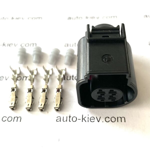 AUDI VW 4H0973712 роз’єм 4 pin 1.5 mm FEP GERMANY оригінал (без дроту) нове