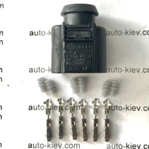 AUDI VW 4H0973713 роз’єм 6 pin 1.5 mm TE Connectivity оригінал (без дроту) нове