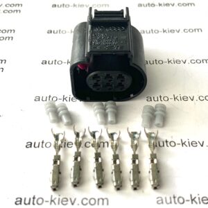 AUDI VW 4H0973713 роз’єм 6 pin 1.5 mm TE Connectivity оригінал (без дроту) нове