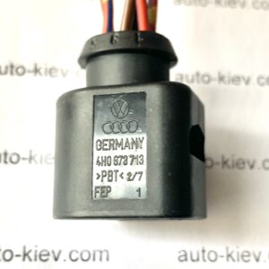 AUDI VW 4H0973713 роз'єм 6 pin 1.5 mm FEP GERMANY оригінал нове