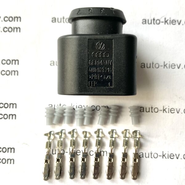 AUDI VW 4H0973714 роз'єм 8 pin 1.5 mm FEP GERMANY оригінал (без дроту) нове