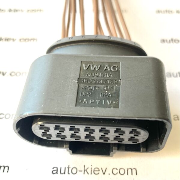 VW AG 4H0973717B роз’єм 14 pin 1.5 mm APTIV AUSTRIA оригінал нове