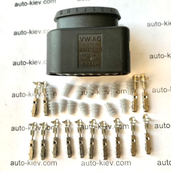 VW AG 4H0973717 роз’єм 14 pin 1.5 mm AUSTRIA *APTIV* оригінал (без дроту) нове