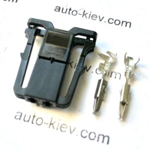 AUDI VW 1J0971972 роз’єм 2 pin 1.5 mm GERMANY оригінал нове (без дроту)