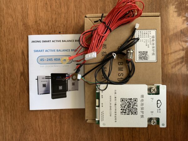 Активний BMS Smart JIKONG JK 8D4A8SAP c Bluetooth для акумуляторів LiFePo4 50Ah