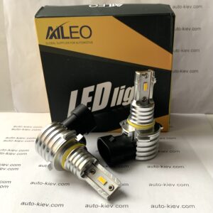 HB3(9005) LED лампи AILEO R2 3000K Golden Yellow 15000Lm 60W 9-32v CANBUS 2шт