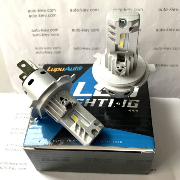 H4 led лампи LupuAuto 7035(CSP) 6000K Білий 20000Lm 80W 9-30v 2 шт