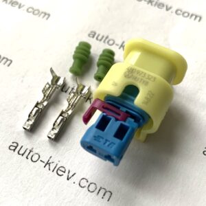 AUDI VW 4H0973323 роз’єм 2 pin 1.2 mm Hungary AMP оригінал (без дроту) нове