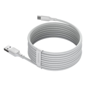Кабель Baseus Simple Wisdom Data cabel Kit USB Type-C 5A (2 шт.) White 1.5m (TZCATZJ-02)