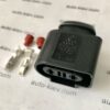 AUDI VW 1K0973202 роз'єм 2 pin 2.8 mm FEP GERMANY оригінал нове