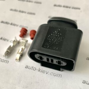 AUDI VW 1K0973202 роз'єм 2 pin 2.8 mm FEP GERMANY оригінал нове