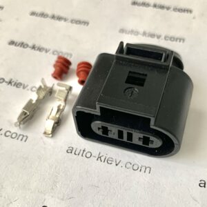 AUDI VW 1K0973202 роз'єм 2 pin 2.8 mm FEP GERMANY оригінал нове