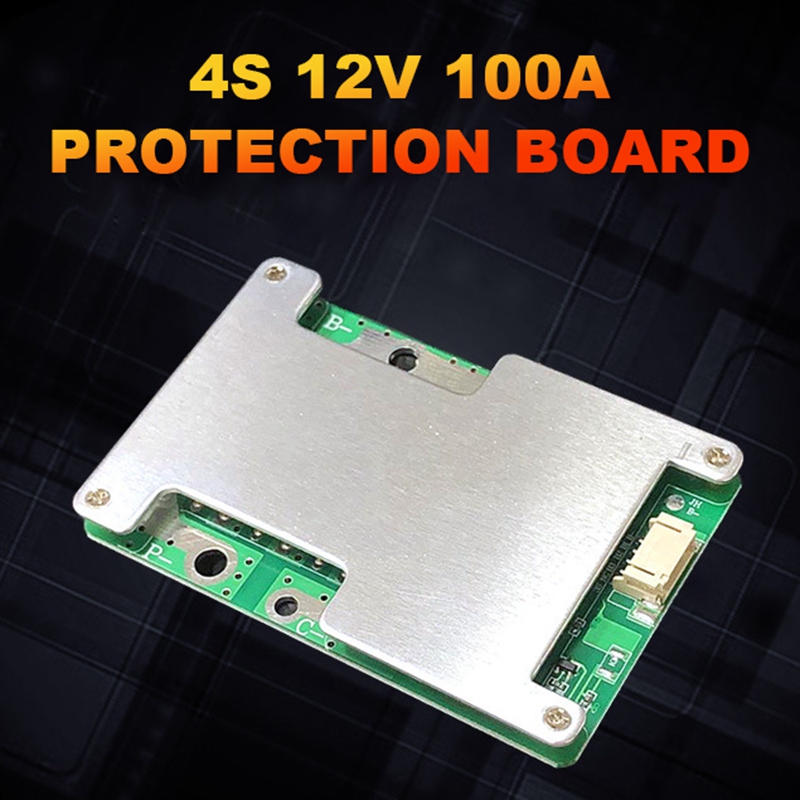 BMS 4S 12V 100A LiFePO4 Захисна плата з балансом потужності батареї