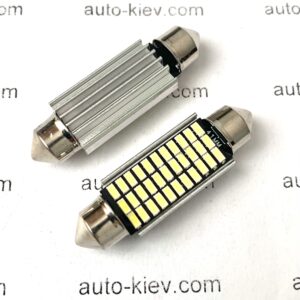 LED C10W (Festoon 13×41) AILEO 33smd 3014 SV8.5 2400Lm 12v CANBUS драйвер 1 шт.