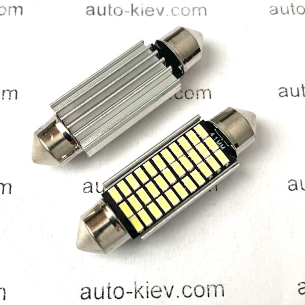 LED C10W (Festoon 13×41) AILEO 33smd 3014 SV8.5 2400Lm 12v CANBUS драйвер 1 шт.