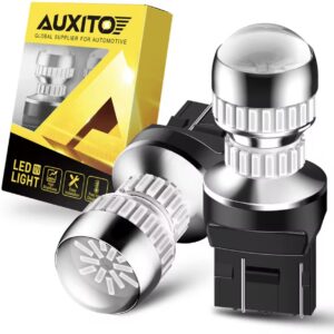 Світлодіод W21/5W AUXITO LED 7443 супер яскравий ЧЕРВОНИЙ canbus 2 шт