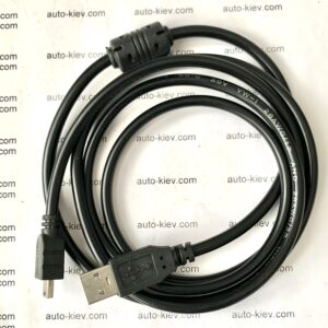 USB Кабель - mini USB cable black 10w 2a 1.5m
