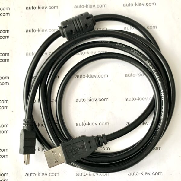 USB Кабель - mini USB cable black 10w 2a 1.5m