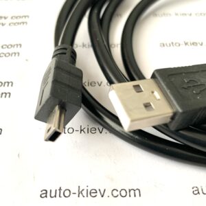 USB Кабель - mini USB cable black 10w 2a 1.5m