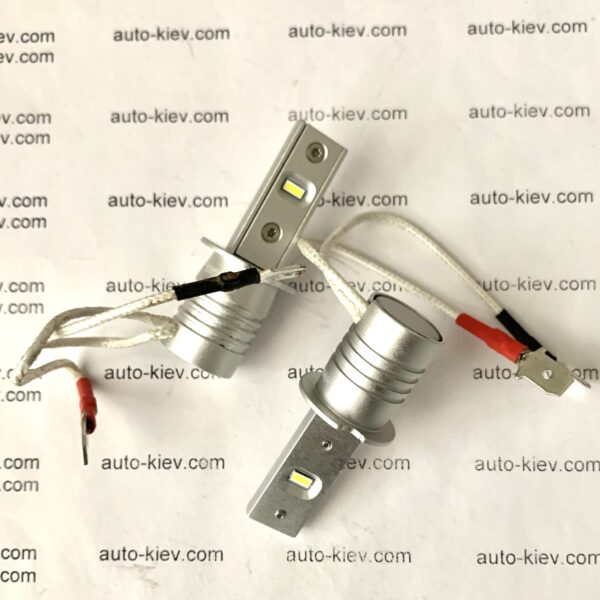 H3 led лампи GLOBAL SOLUTION 6500K 8000Lm 36W 9-32v 2 шт