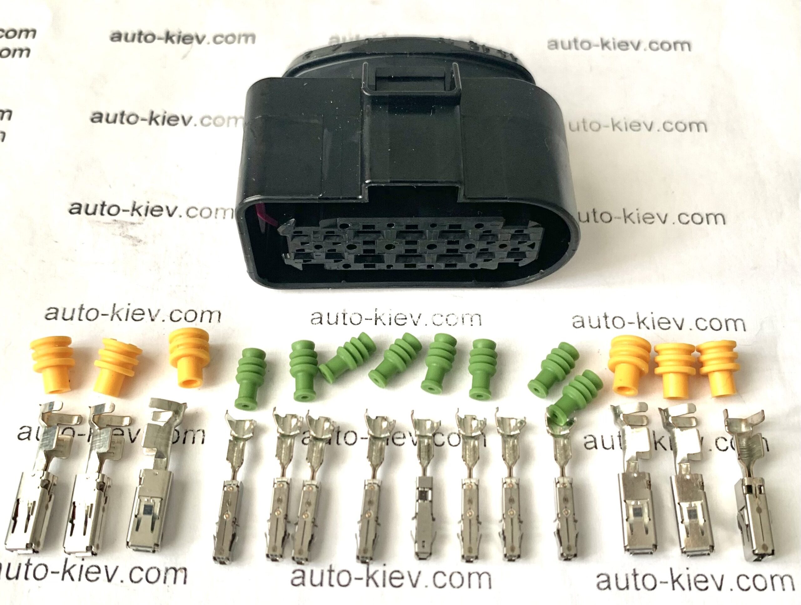 AUDI VW 3C0973737 роз’єм фари 14 pin HUNGARY оригінал нове (без дроту)