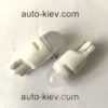 світлодіод T10(w5w) 2smd 2835 PHILIPS 6000К 120Lm кераміка 12v (матовий-куля) 1 шт